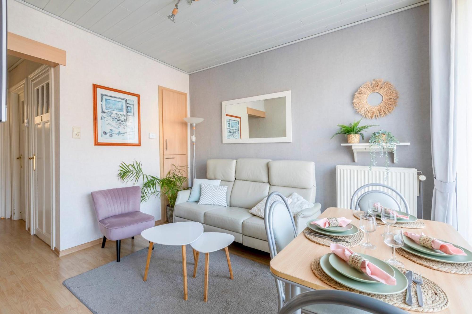 Cosy Apartment 150M From The Beach Blankenberge Dış mekan fotoğraf